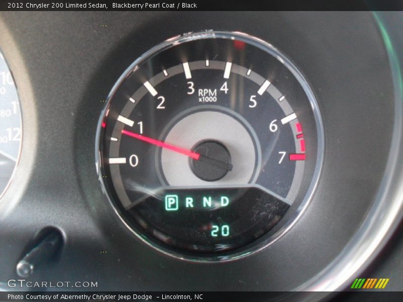 Blackberry Pearl Coat / Black 2012 Chrysler 200 Limited Sedan
