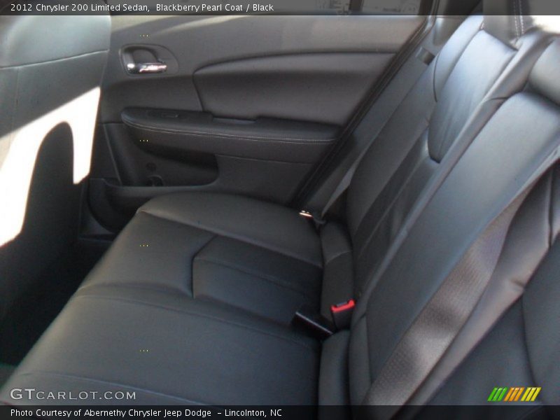 Blackberry Pearl Coat / Black 2012 Chrysler 200 Limited Sedan