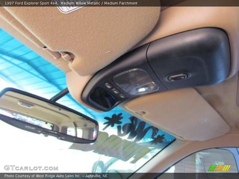 Medium Willow Metallic / Medium Parchment 1997 Ford Explorer Sport 4x4