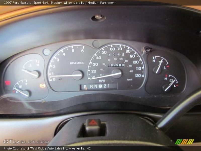  1997 Explorer Sport 4x4 Sport 4x4 Gauges