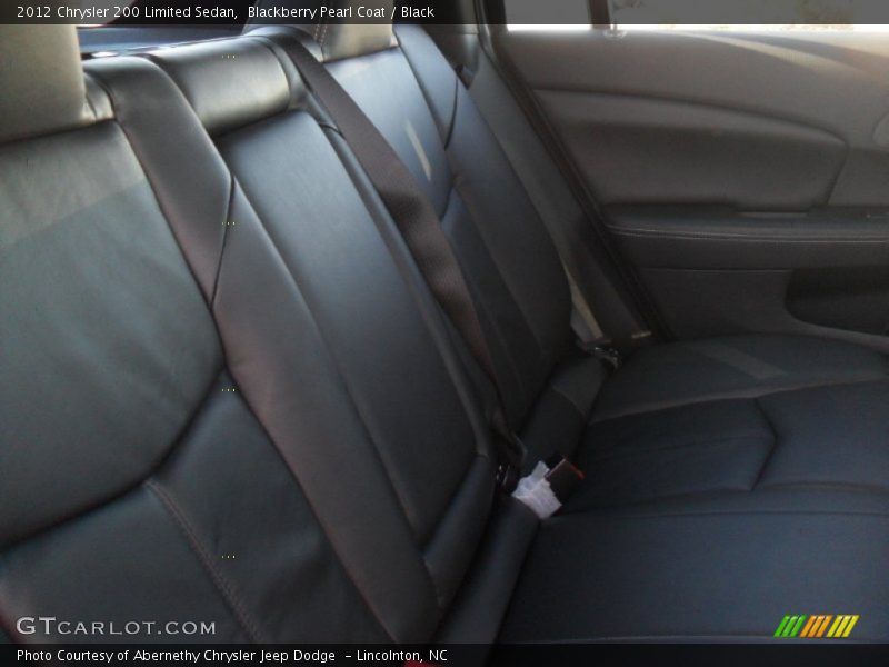 Blackberry Pearl Coat / Black 2012 Chrysler 200 Limited Sedan