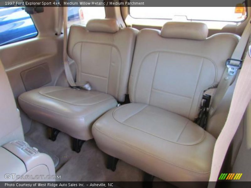 Medium Willow Metallic / Medium Parchment 1997 Ford Explorer Sport 4x4