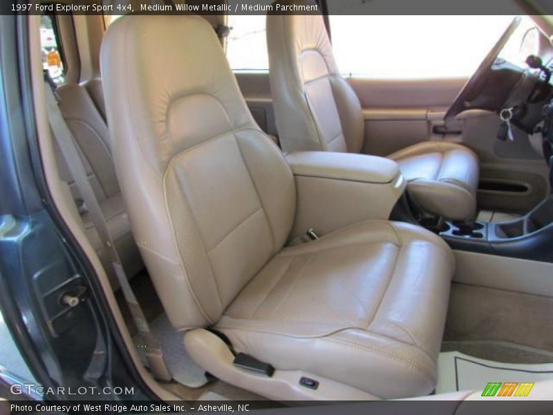 Medium Willow Metallic / Medium Parchment 1997 Ford Explorer Sport 4x4