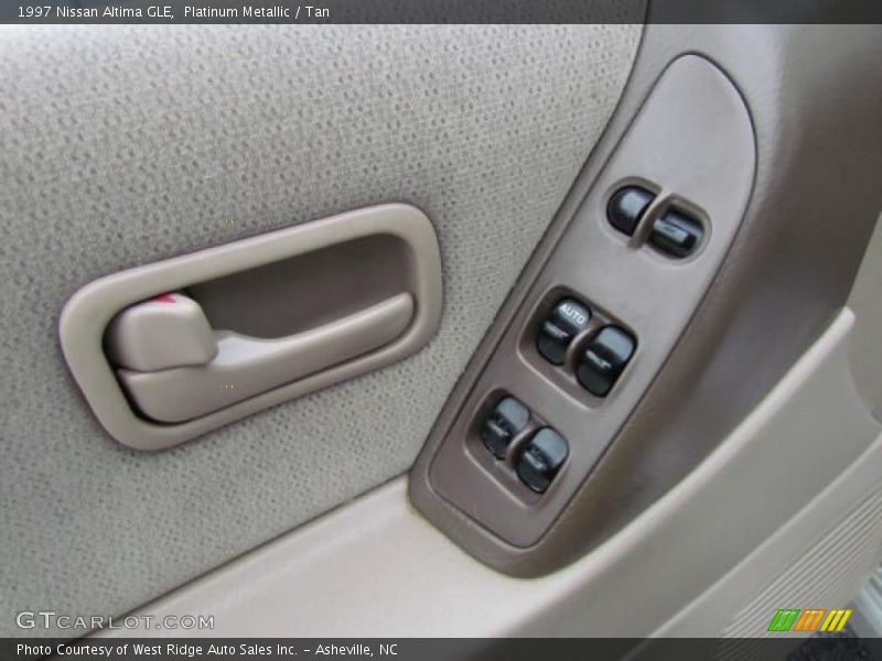 Platinum Metallic / Tan 1997 Nissan Altima GLE
