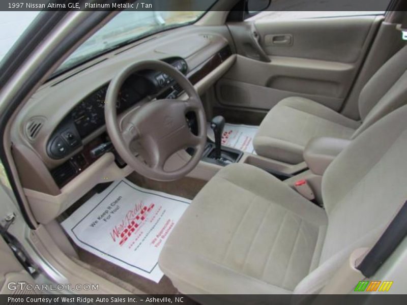  1997 Altima GLE Tan Interior