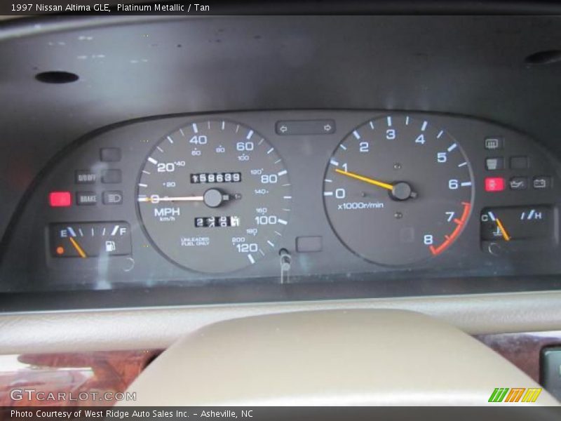  1997 Altima GLE GLE Gauges