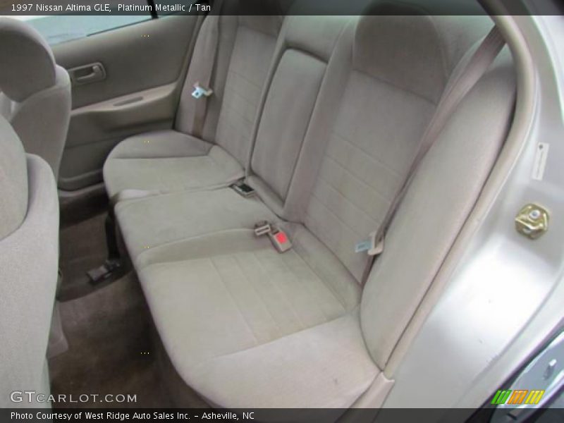 Platinum Metallic / Tan 1997 Nissan Altima GLE