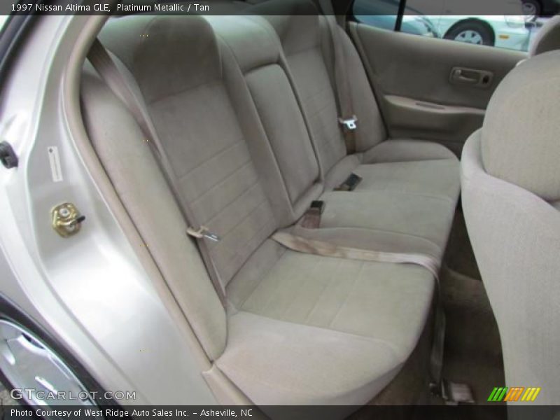 Platinum Metallic / Tan 1997 Nissan Altima GLE