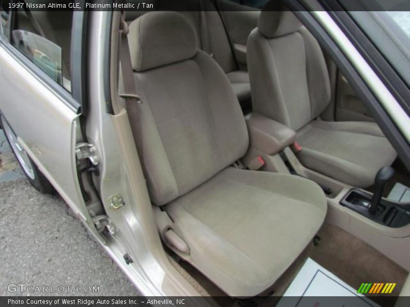Platinum Metallic / Tan 1997 Nissan Altima GLE