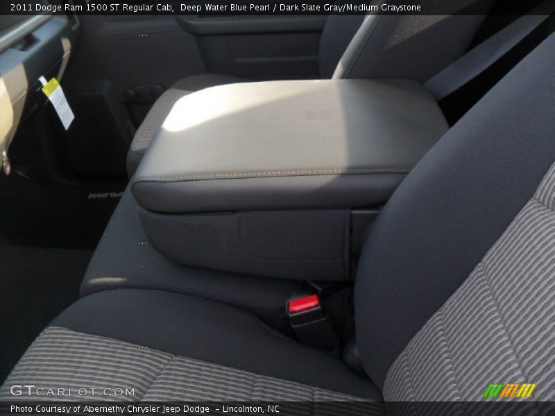 Deep Water Blue Pearl / Dark Slate Gray/Medium Graystone 2011 Dodge Ram 1500 ST Regular Cab