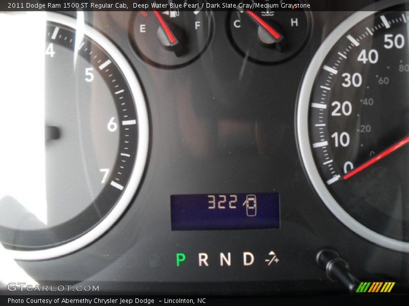 Deep Water Blue Pearl / Dark Slate Gray/Medium Graystone 2011 Dodge Ram 1500 ST Regular Cab