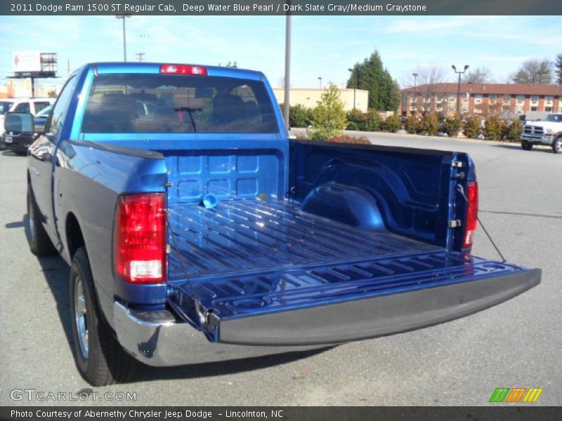 Deep Water Blue Pearl / Dark Slate Gray/Medium Graystone 2011 Dodge Ram 1500 ST Regular Cab