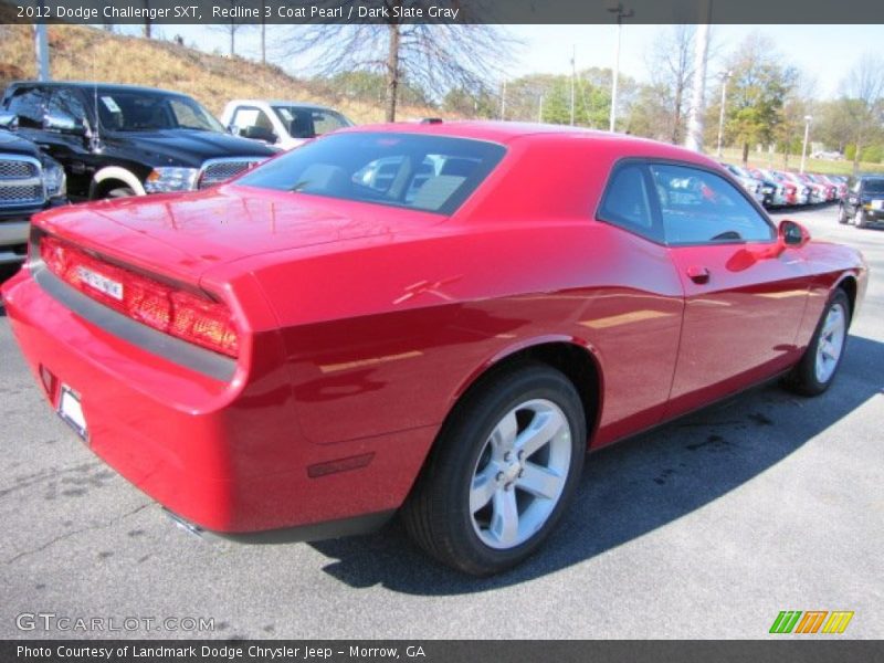 Redline 3 Coat Pearl / Dark Slate Gray 2012 Dodge Challenger SXT