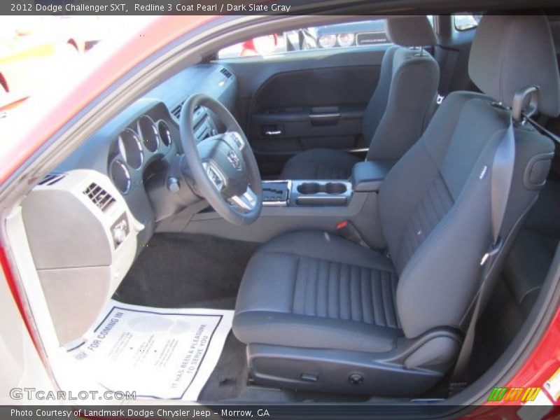 Redline 3 Coat Pearl / Dark Slate Gray 2012 Dodge Challenger SXT
