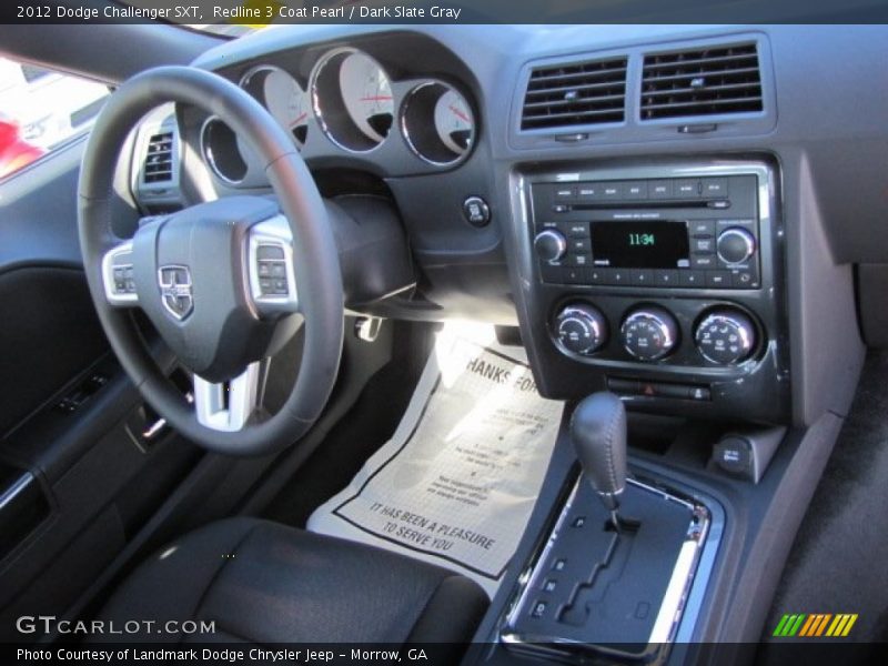 Redline 3 Coat Pearl / Dark Slate Gray 2012 Dodge Challenger SXT