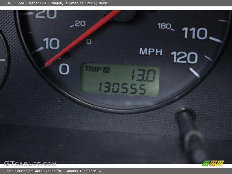 Timberline Green / Beige 2002 Subaru Outback VDC Wagon
