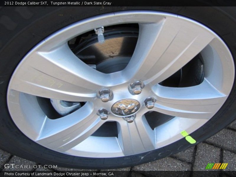 Tungsten Metallic / Dark Slate Gray 2012 Dodge Caliber SXT