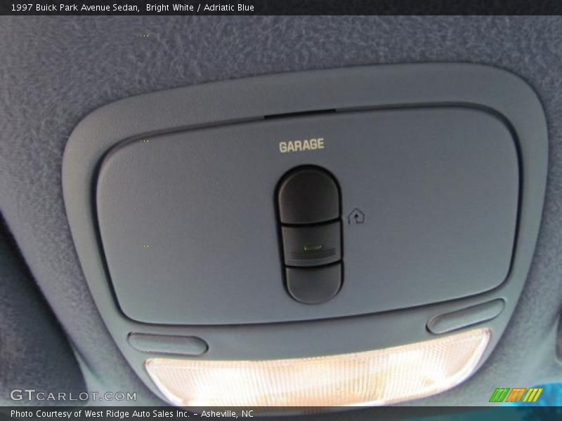 Bright White / Adriatic Blue 1997 Buick Park Avenue Sedan