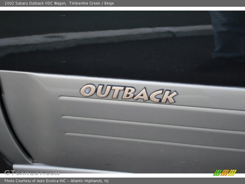 Timberline Green / Beige 2002 Subaru Outback VDC Wagon