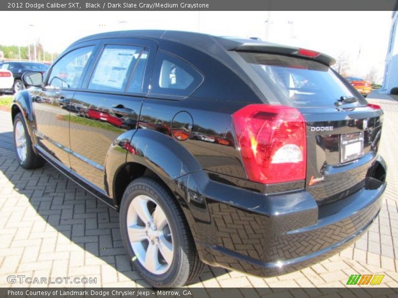 Black / Dark Slate Gray/Medium Graystone 2012 Dodge Caliber SXT