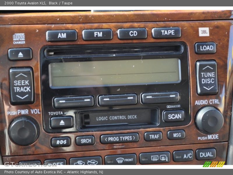 Black / Taupe 2000 Toyota Avalon XLS