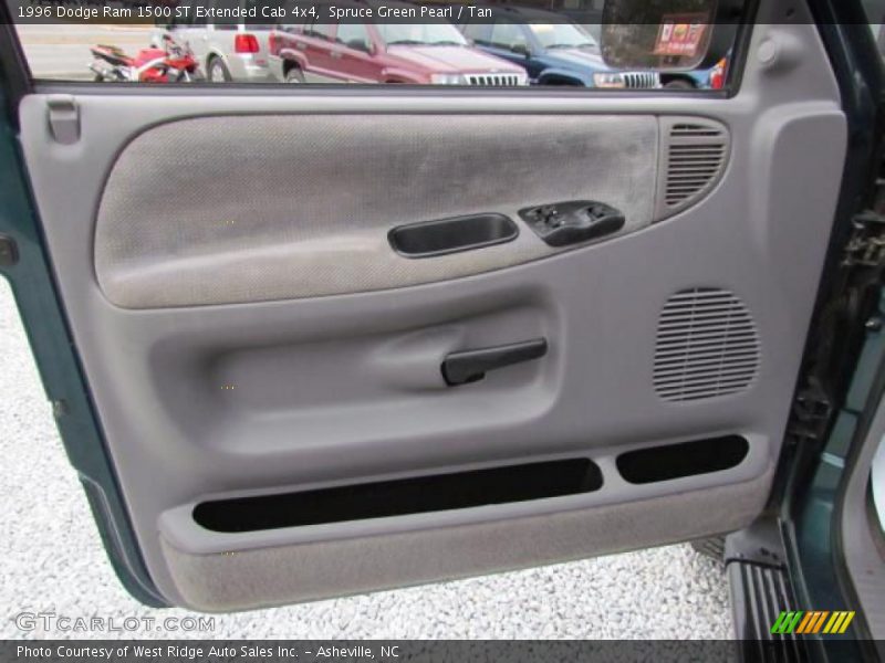 Spruce Green Pearl / Tan 1996 Dodge Ram 1500 ST Extended Cab 4x4