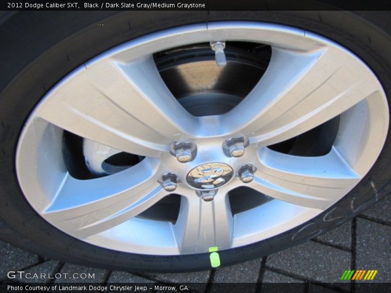 Black / Dark Slate Gray/Medium Graystone 2012 Dodge Caliber SXT