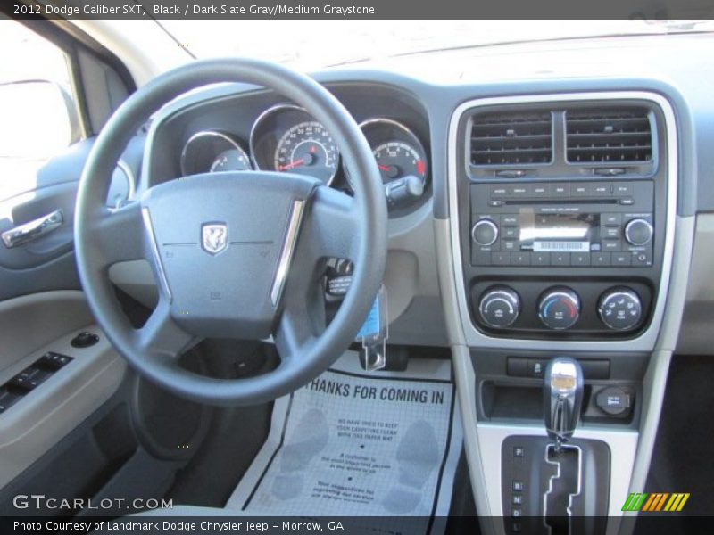 Black / Dark Slate Gray/Medium Graystone 2012 Dodge Caliber SXT