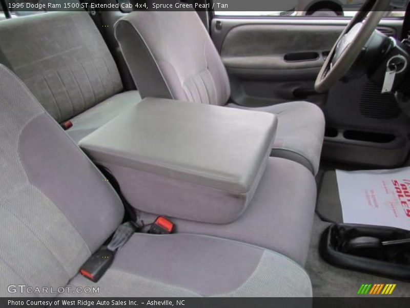 Spruce Green Pearl / Tan 1996 Dodge Ram 1500 ST Extended Cab 4x4