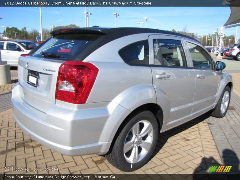 Bright Silver Metallic / Dark Slate Gray/Medium Graystone 2012 Dodge Caliber SXT