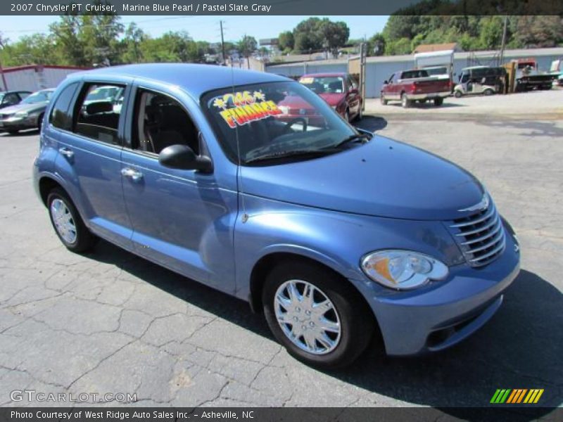 Marine Blue Pearl / Pastel Slate Gray 2007 Chrysler PT Cruiser