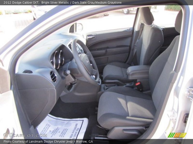 Bright Silver Metallic / Dark Slate Gray/Medium Graystone 2012 Dodge Caliber SXT