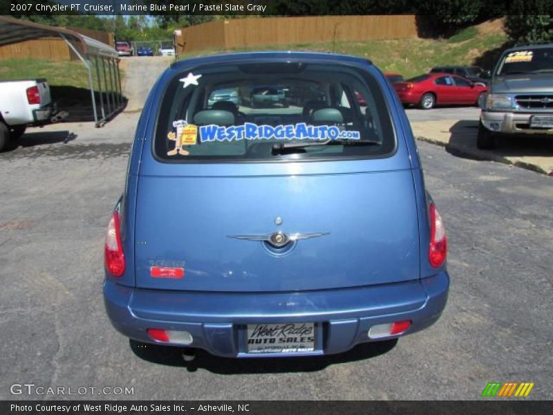 Marine Blue Pearl / Pastel Slate Gray 2007 Chrysler PT Cruiser