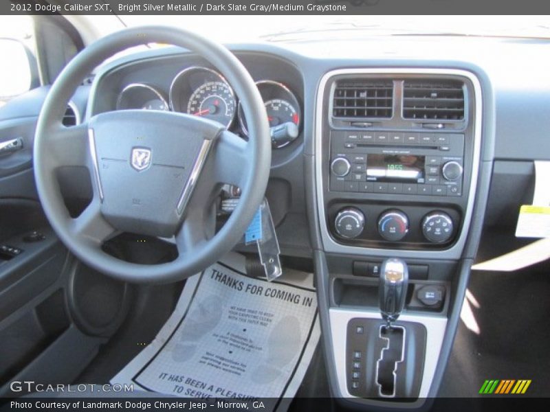 Bright Silver Metallic / Dark Slate Gray/Medium Graystone 2012 Dodge Caliber SXT