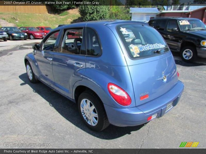 Marine Blue Pearl / Pastel Slate Gray 2007 Chrysler PT Cruiser