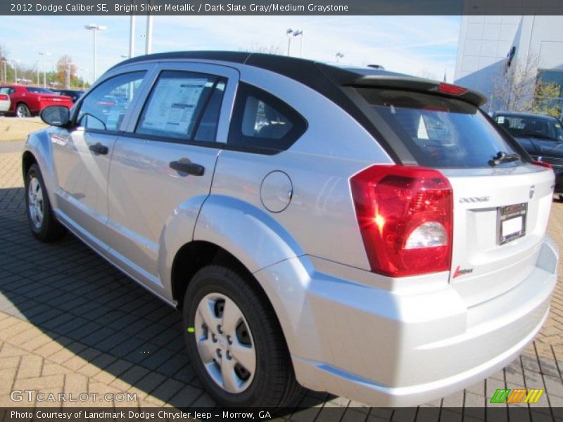 Bright Silver Metallic / Dark Slate Gray/Medium Graystone 2012 Dodge Caliber SE