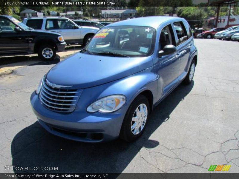 Marine Blue Pearl / Pastel Slate Gray 2007 Chrysler PT Cruiser
