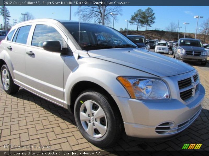 Bright Silver Metallic / Dark Slate Gray/Medium Graystone 2012 Dodge Caliber SE