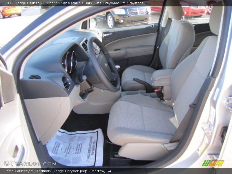 Bright Silver Metallic / Dark Slate Gray/Medium Graystone 2012 Dodge Caliber SE