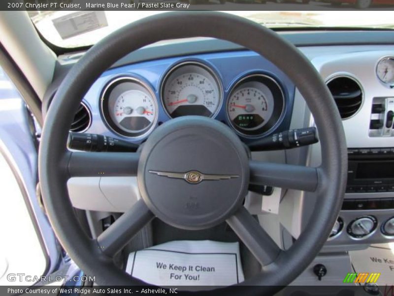 Marine Blue Pearl / Pastel Slate Gray 2007 Chrysler PT Cruiser
