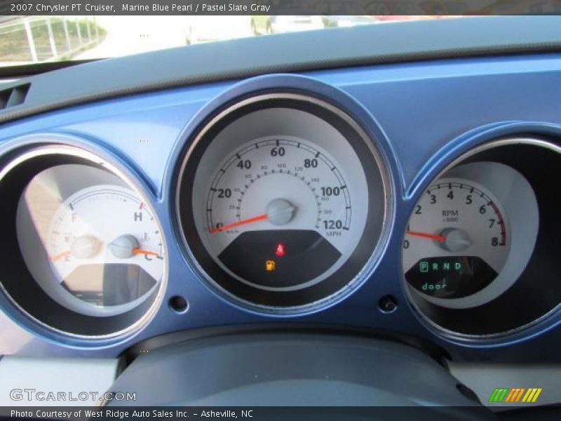 Marine Blue Pearl / Pastel Slate Gray 2007 Chrysler PT Cruiser