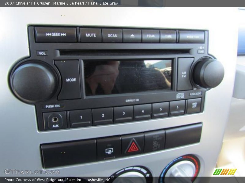Marine Blue Pearl / Pastel Slate Gray 2007 Chrysler PT Cruiser