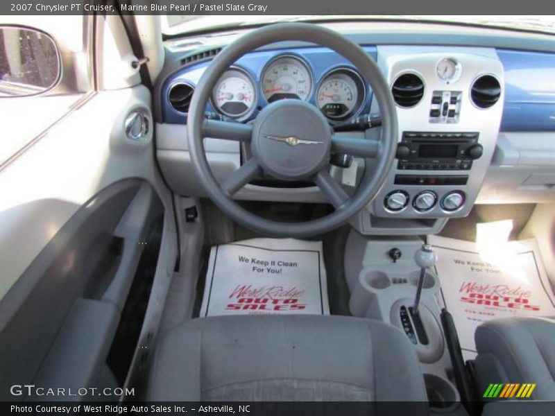 Marine Blue Pearl / Pastel Slate Gray 2007 Chrysler PT Cruiser