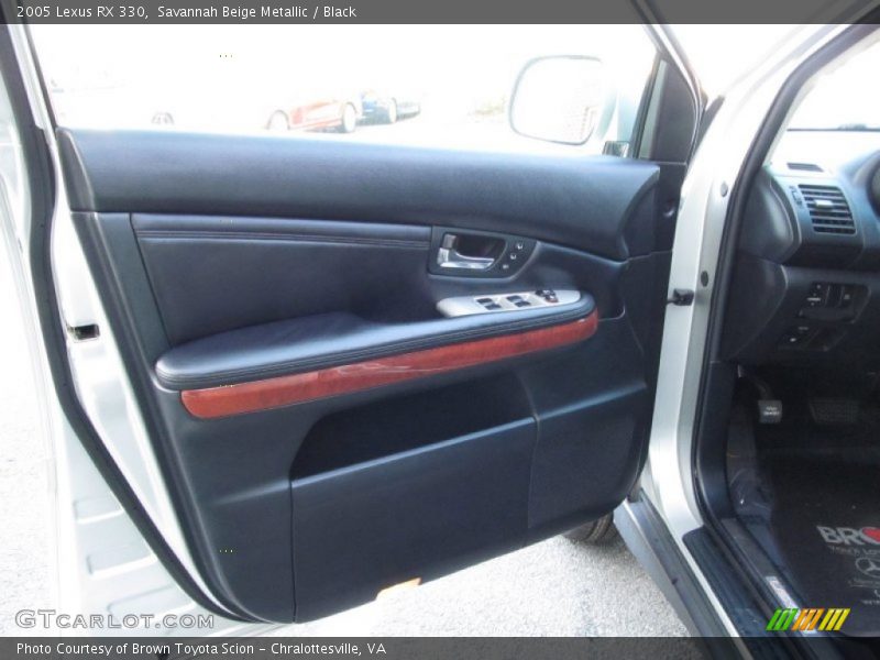 Savannah Beige Metallic / Black 2005 Lexus RX 330