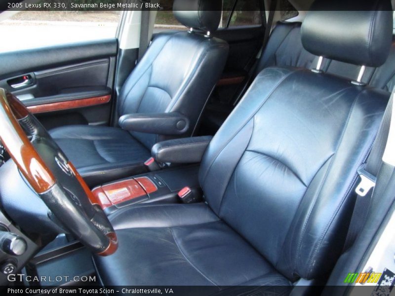 Savannah Beige Metallic / Black 2005 Lexus RX 330