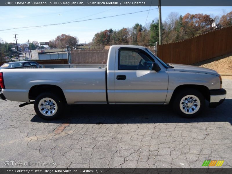 Silver Birch Metallic / Dark Charcoal 2006 Chevrolet Silverado 1500 LS Regular Cab
