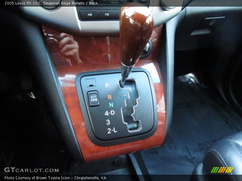 Savannah Beige Metallic / Black 2005 Lexus RX 330