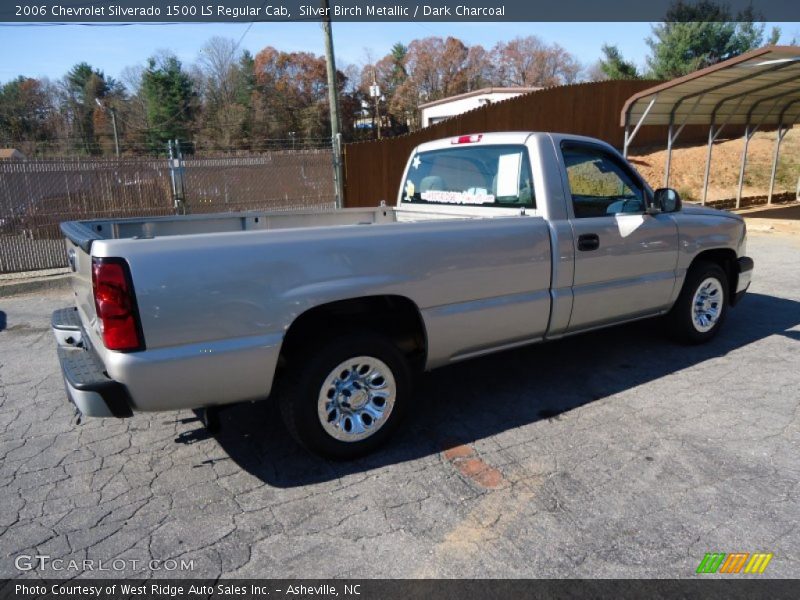 Silver Birch Metallic / Dark Charcoal 2006 Chevrolet Silverado 1500 LS Regular Cab