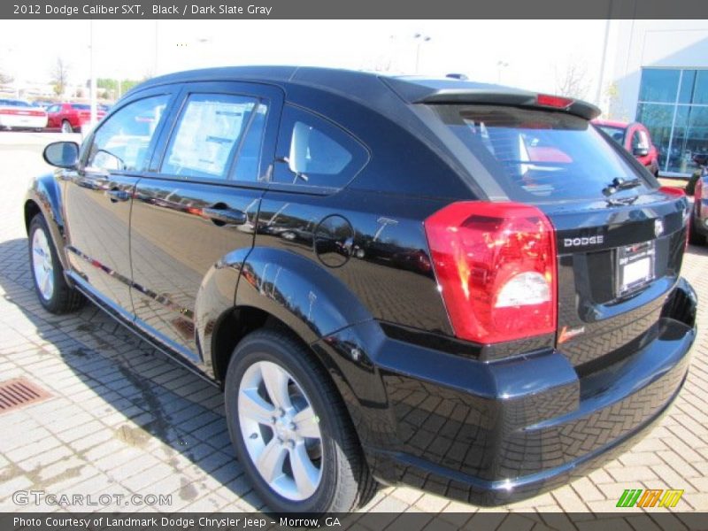 Black / Dark Slate Gray 2012 Dodge Caliber SXT