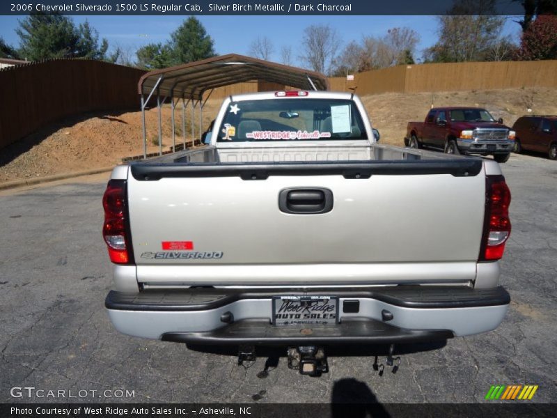 Silver Birch Metallic / Dark Charcoal 2006 Chevrolet Silverado 1500 LS Regular Cab